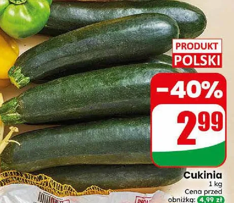 Cukinia promocja w Dino