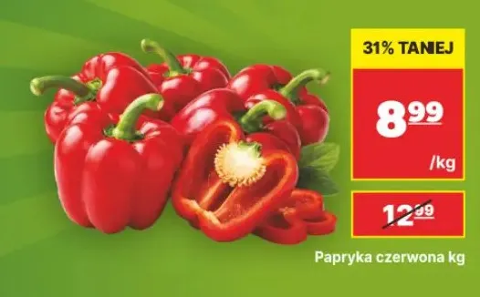 Papryka czerwona promocja w API Market