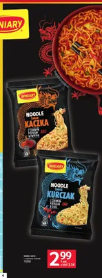 Noodle smak Kurczak z czarnym pieprzem & chili Winiary promocja w Selgros