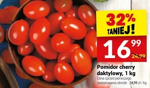 Pomidor cherry daktylowy promocja w Twój Market
