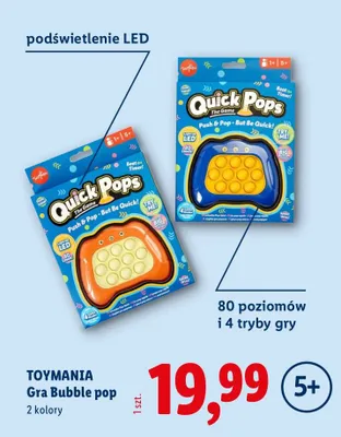 Gra Bubble pop promocja w Lidl