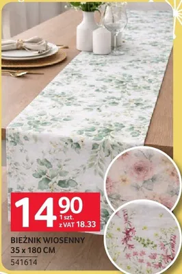 Bieżnik wiosenny 35 x 180 cm promocja w Selgros