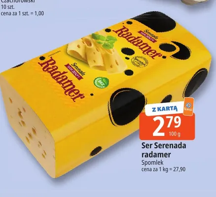 Ser żółty Serenada Radamer promocja w Leclerc