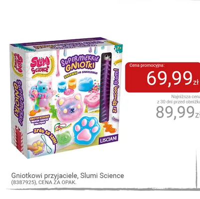 Gniotkowi przyjaciele Slumi Science promocja w Smyk