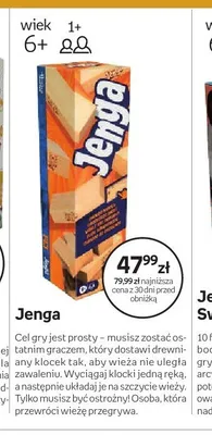 Gra Jenga promocja w Empik
