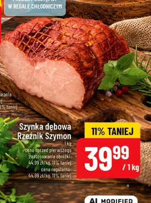 Szynka dębowa Rzeźnik Szymon promocja w POLOmarket