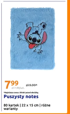 Notes puszysty promocja w Action