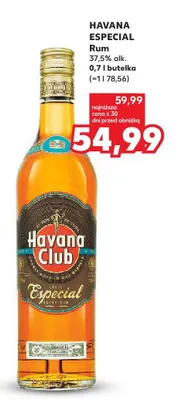 Rum Havana Club Especial promocja w Kaufland
