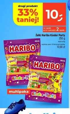 Żelki Haribo Kinder Party promocja w Dealz