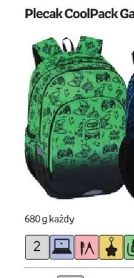 Plecak CoolPack Game Zone promocja w Empik