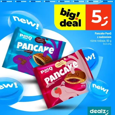 Pancake z nadzieniem różne rodzaje promocja w Dealz