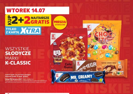 Żelki Cola Gums K-Classic promocja w Kaufland