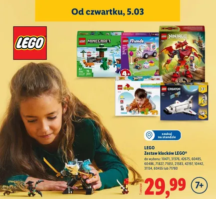 Zestaw klocków LEGO® promocja w Lidl