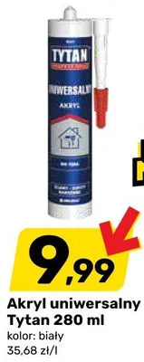 Akryl uniwersalny Tytan 280 ml promocja w Bricomarche