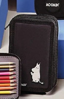 Piórnik Moomin czarny rozkładany promocja w Empik