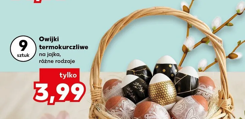 Owijki termokurczliwe na jajka, różne rodzaje promocja w Kaufland