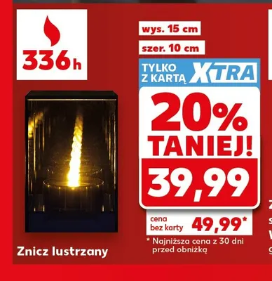 Znicz lustrzany promocja w Kaufland