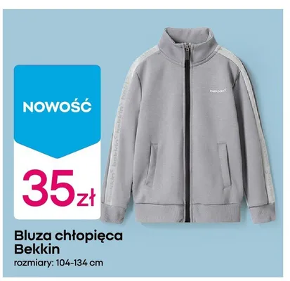Bluza chłopięca Bekkin promocja w Pepco