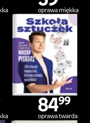 Książka Szkoła sztuczek oprawa twarda Pascal promocja w Empik