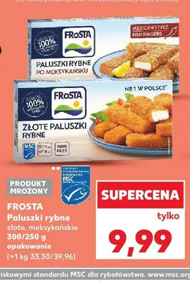 Paluszki rybne po meksykańsku Frosta promocja w Kaufland