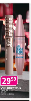 Tusz do rzęs Lash Sensational Maybelline New York promocja w Drogerie Polskie