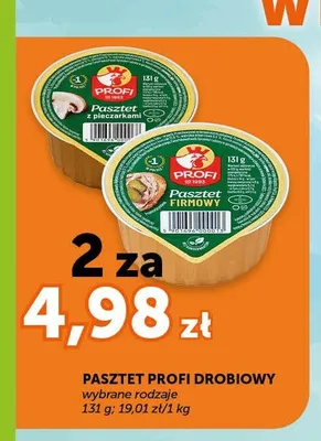 Pasztet drobiowy firmowy Profi promocja w ABC