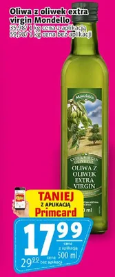 Oliwa z oliwek extra virgin Mondello promocja w Prim Market