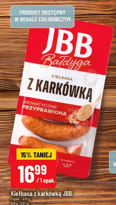 Kiełbasa z karkówką promocja w POLOmarket