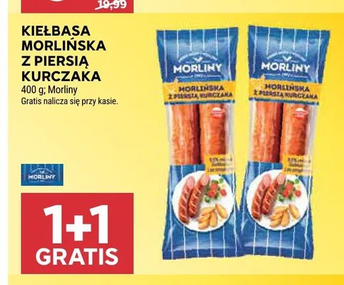 Kiełbasa Morlińska z piersią kurczaka promocja w Stokrotka