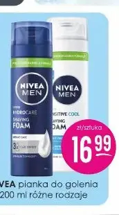 Pianka do golenia Nivea Men promocja w Drogerie Jasmin