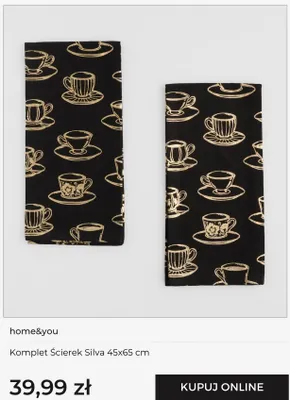 Komplet ścierek Silva home & you promocja w home&you