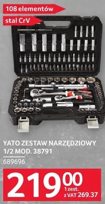 Zestaw narzędziowy Yato 1/2 Mod. 38791 689696 promocja w Selgros