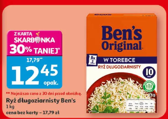 Ryż długoziarnisty promocja w Auchan