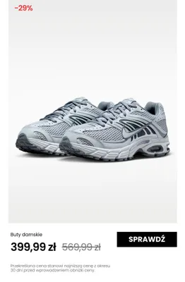 Buty damskie Nike promocja w NIKE