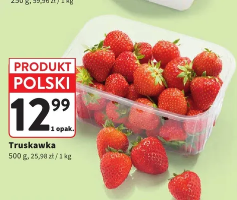 Truskawka polska promocja w Intermarche
