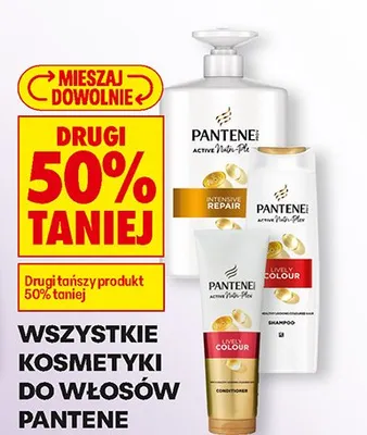 Wszystkie kosmetyki do włosów DRUGI -50% promocja w Biedronka