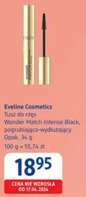 Tusz do rzęs Wonder Match Intense Black, pogrubiająco-wydłużający promocja w Drogerie DM