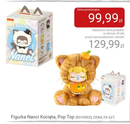 Figurka Nanci Kocięta Pop Top (8310002) promocja w Smyk