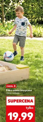 Piłka nożna klasyczna różne rodzaje promocja w Kaufland