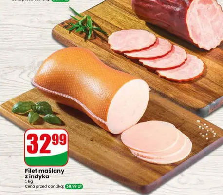 Filet maślany z indyka Agro Rydzyna promocja w Dino