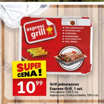 Grill jednorazowy Express-Grill promocja w Twój Market