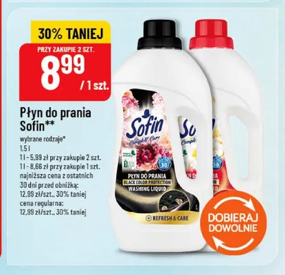 Płyn do prania Sofin Complete Care Color promocja w POLOmarket