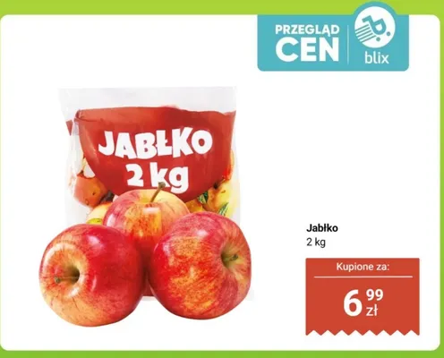 Jabłko promocja w Dino