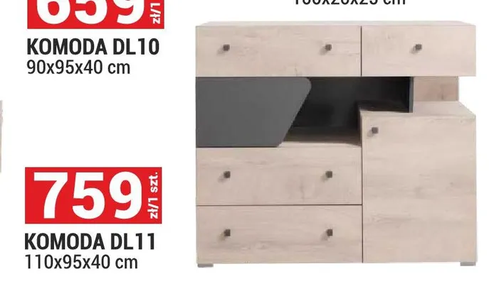 Komoda Delta DL11 promocja w Merkury Market
