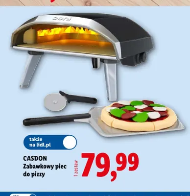 Zabawkowy piec do pizzy Casdon promocja w Lidl