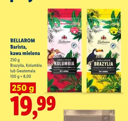 Kawa mielona Barista promocja w Lidl