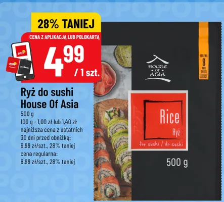 Ryż do sushi House Of Asia promocja w POLOmarket