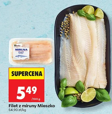 Filet z miruny Mieszko promocja w Biedronka