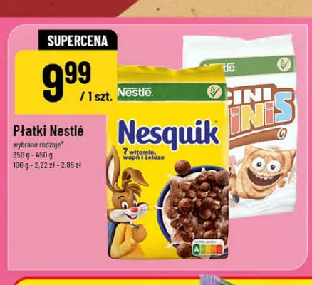 Płatki Nestlé promocja w POLOmarket