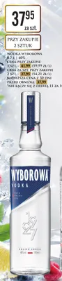 Wódka Wyborowa promocja w Dino